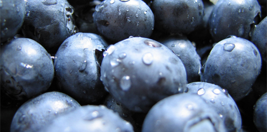 blueberries