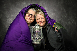 Camping is a favorite activity for mom and daughter, Teresa Havens and Jenn McFee.